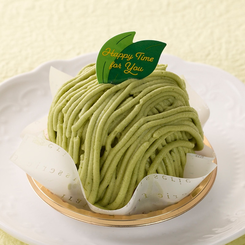 抹茶とお芋の和モンブラン