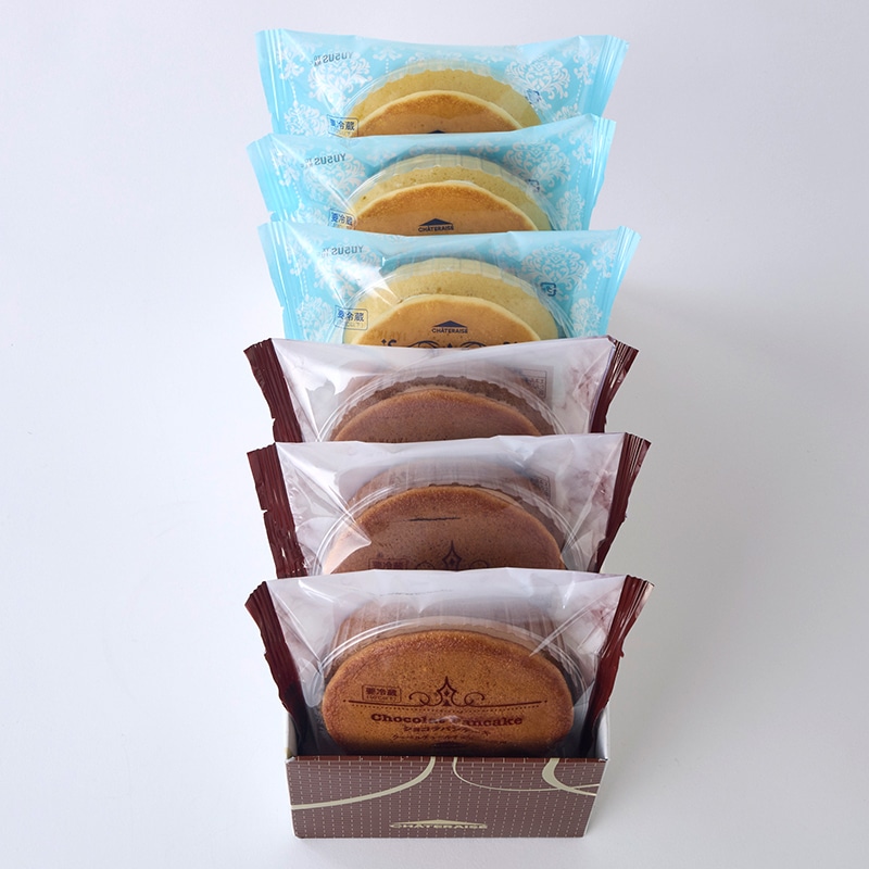 2種のパンケーキ詰合せ 6個入