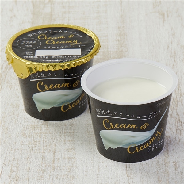 【通販】贅沢生クリームヨーグルトCream&Creamy 12個入